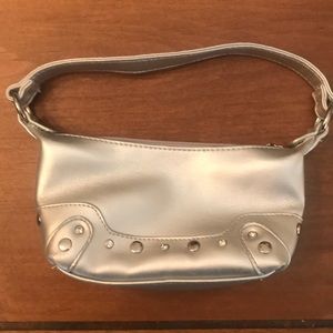 Silver Clutch Prom Clutch